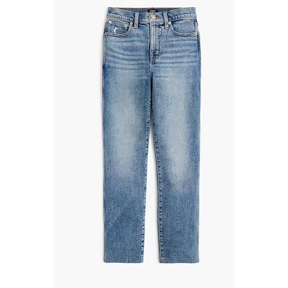 J.CREW Classic Vintage Jean in All-day Stretch Size 32 US 14 NEW Modern CD682 - Picture 1 of 15